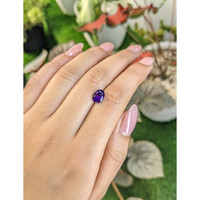 1.39 Ct. Purple Amethyst from Ceylon (Sri Lanka) Life Style