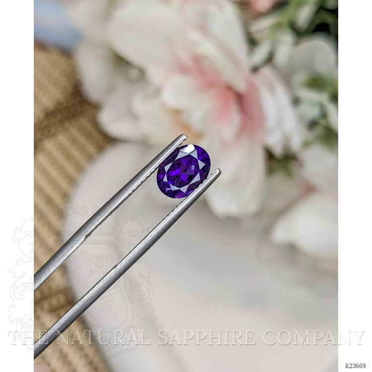 1.39 Ct. Purple Amethyst from Ceylon (Sri Lanka)