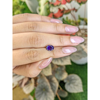 1.39 Ct. Purple Amethyst from Ceylon (Sri Lanka) Life Style