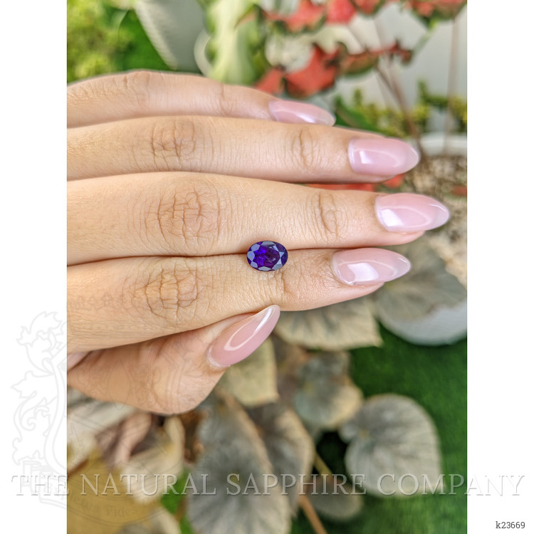 1.39 Ct. Purple Amethyst from Ceylon (Sri Lanka)