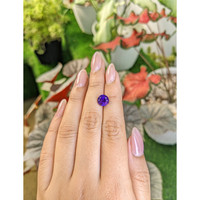 2.22 Ct. Purple Amethyst from Ceylon (Sri Lanka) Life Style