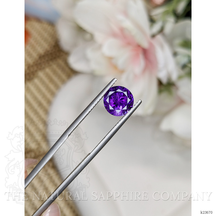 2.22 Ct. Purple Amethyst from Ceylon (Sri Lanka)