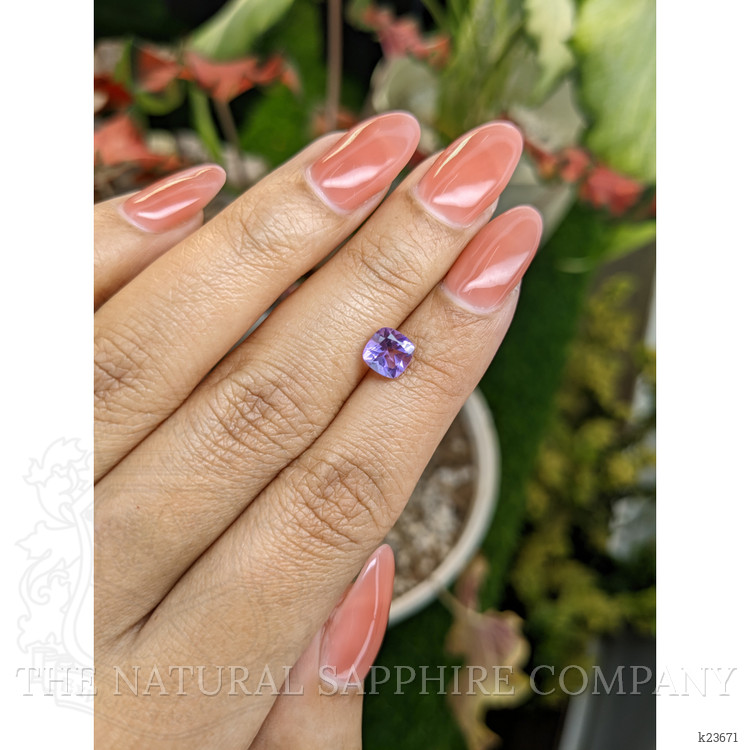 0.96 Ct. Purple Amethyst from Ceylon (Sri Lanka)