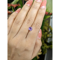 0.96 Ct. Purple Amethyst from Ceylon (Sri Lanka) Life Style