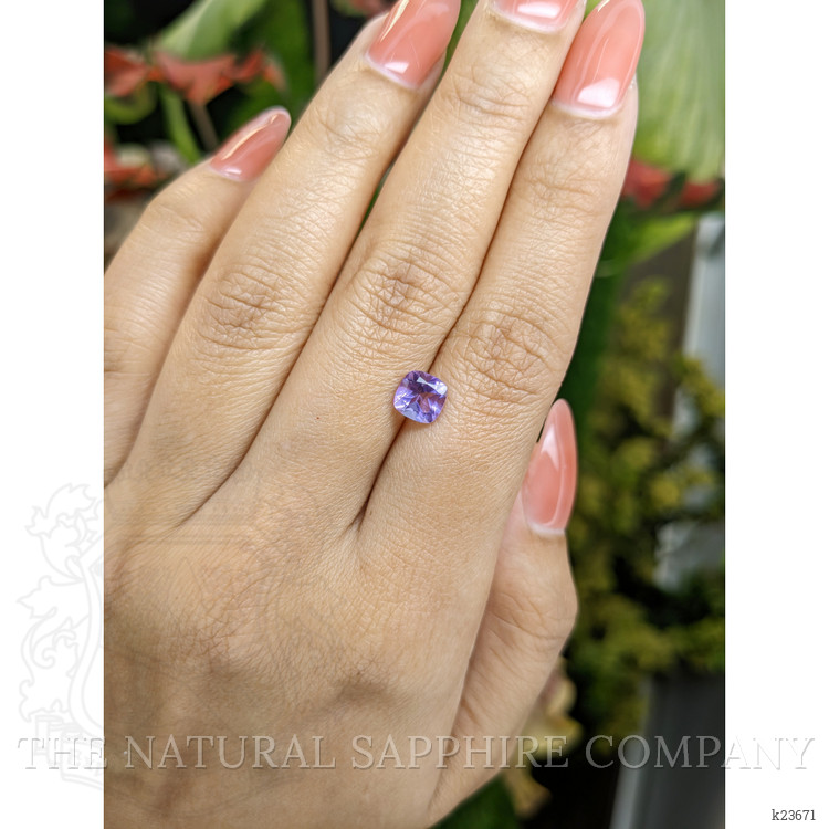 0.96 Ct. Purple Amethyst from Ceylon (Sri Lanka)