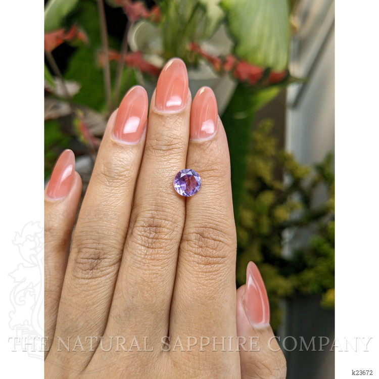 1.72 Ct. Purple Amethyst from Ceylon (Sri Lanka)