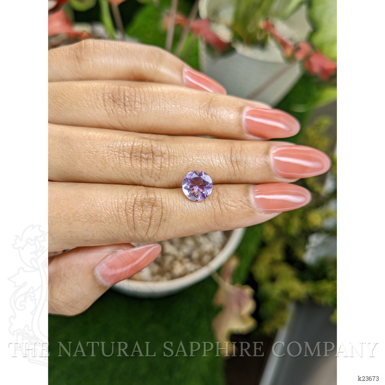 2.01 Ct. Purple Amethyst from Ceylon (Sri Lanka)