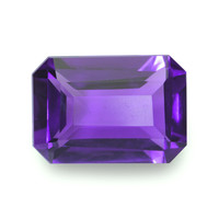 3.83 Ct.Tw. Emerald Cut Amethyst