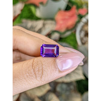 3.83 Ct. Purple Amethyst from Ceylon (Sri Lanka) Life Style