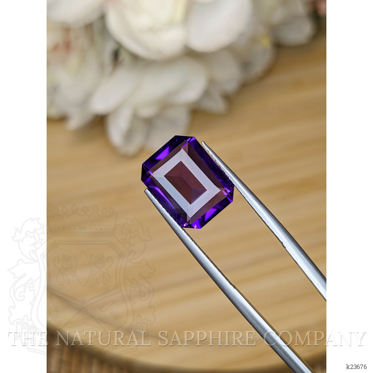 5.55 Ct. Purple Amethyst from Ceylon (Sri Lanka)