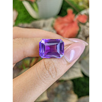 17.13 Ct. Purple Amethyst from Ceylon (Sri Lanka) Life Style
