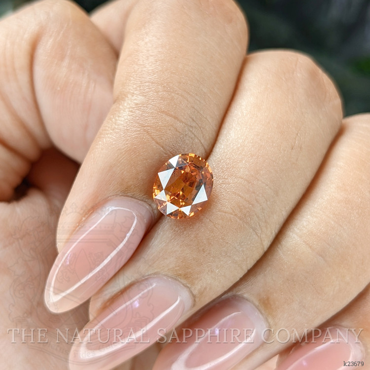 2.26 Ct. Orange Spessartite Garnet from Tanzania