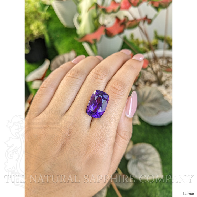 13.40 Ct. Purple Amethyst from Ceylon (Sri Lanka)