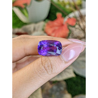 13.40 Ct. Purple Amethyst from Ceylon (Sri Lanka) Life Style