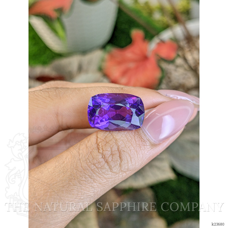 13.40 Ct. Purple Amethyst from Ceylon (Sri Lanka)