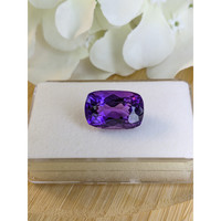 13.40 Ct. Purple Amethyst from Ceylon (Sri Lanka) Life Style