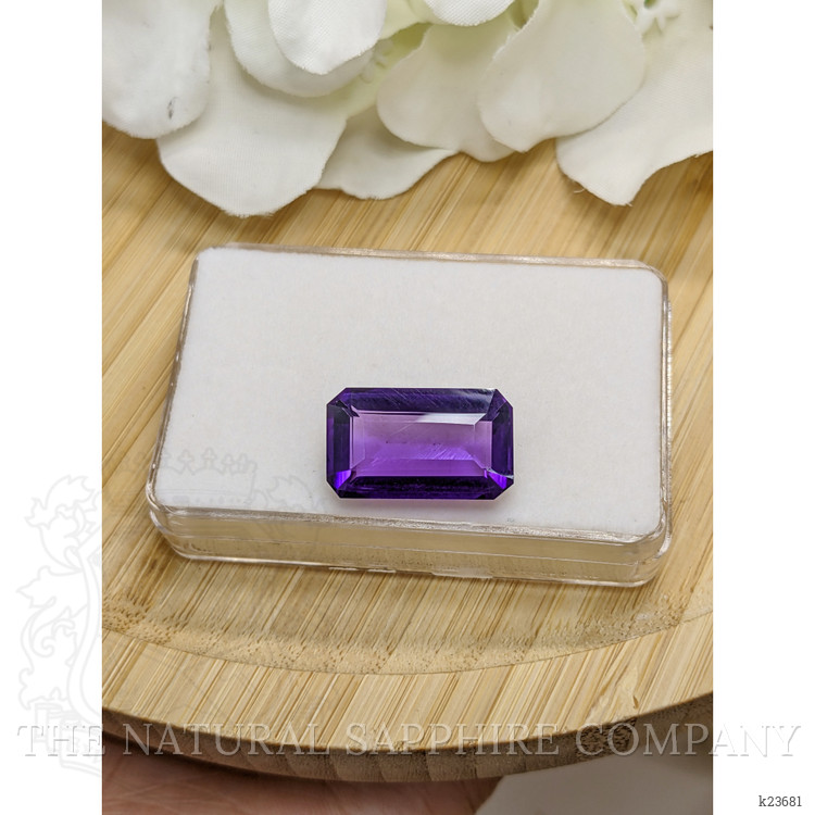 11.78 Ct. Purple Amethyst from Ceylon (Sri Lanka)