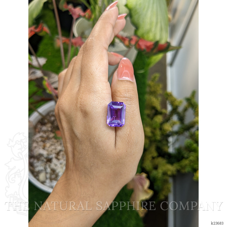 11.30 Ct. Purple Amethyst from Ceylon (Sri Lanka)