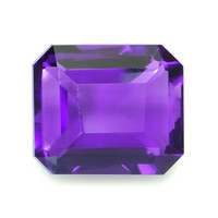 9.38 Ct.Tw. Emerald Cut Amethyst