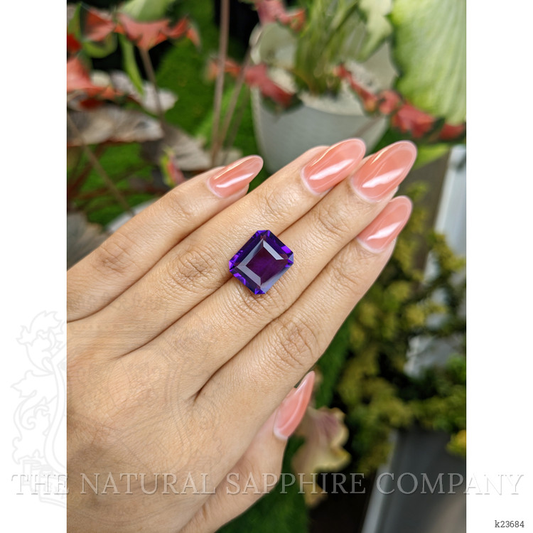 9.38 Ct. Purple Amethyst from Ceylon (Sri Lanka)