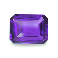 6.66 Ct.Tw. Emerald Cut Amethyst