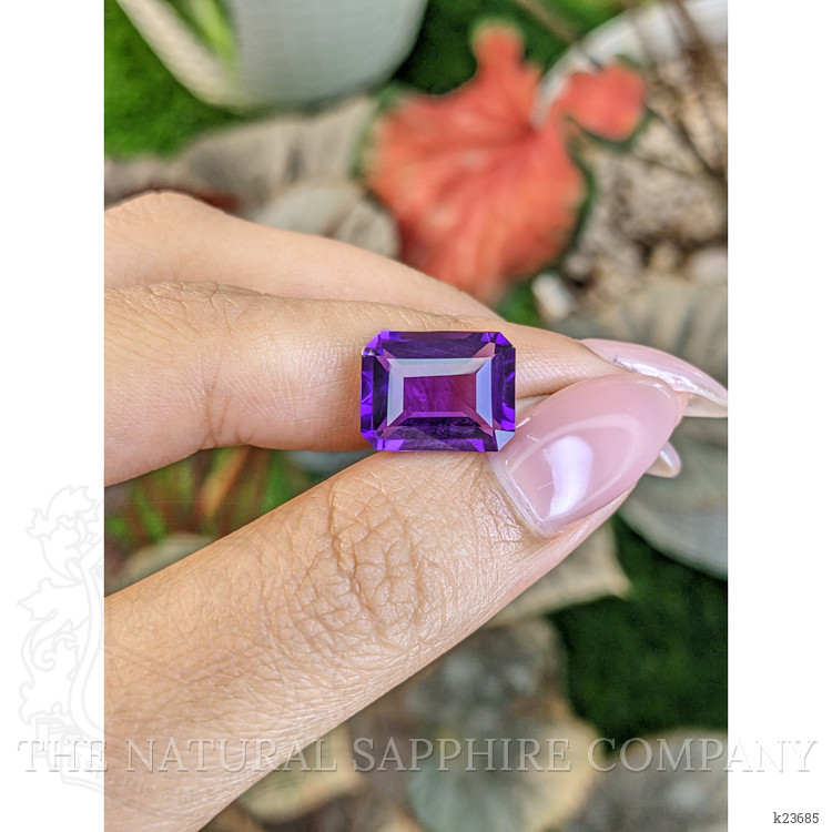 6.66 Ct. Purple Amethyst from Ceylon (Sri Lanka)