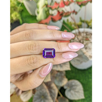 6.66 Ct. Purple Amethyst from Ceylon (Sri Lanka) Life Style