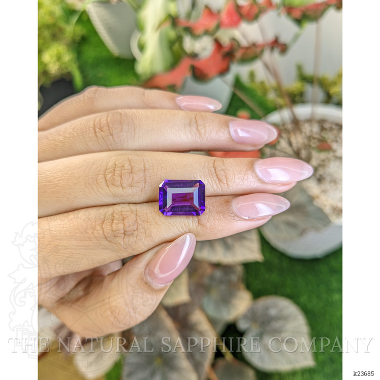 6.66 Ct. Purple Amethyst from Ceylon (Sri Lanka)