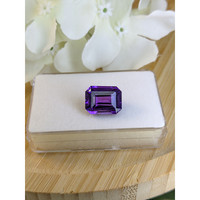 9.04 Ct. Purple Amethyst from Ceylon (Sri Lanka) Life Style