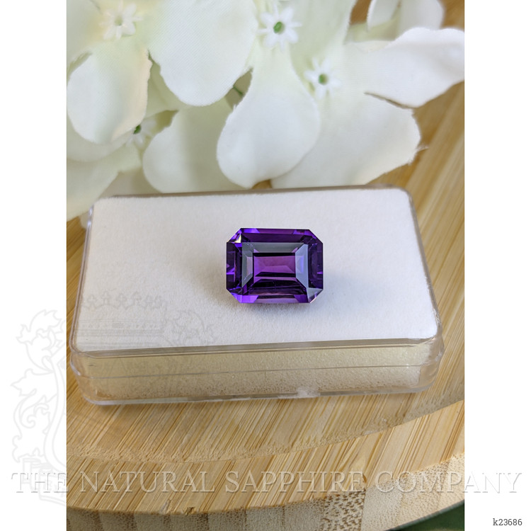 9.04 Ct. Purple Amethyst from Ceylon (Sri Lanka)