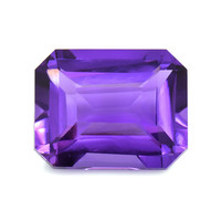 8.62 Ct.Tw. Emerald Cut Amethyst