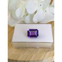 8.62 Ct. Purple Amethyst from Ceylon (Sri Lanka) Life Style