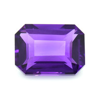 6.93 Ct.Tw. Emerald Cut Amethyst