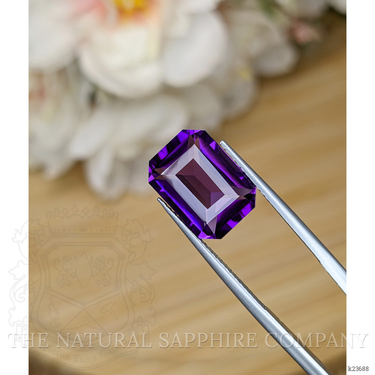 6.93 Ct. Purple Amethyst from Ceylon (Sri Lanka)