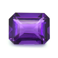 8.70 Ct.Tw. Emerald Cut Amethyst