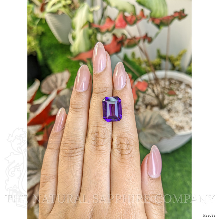 8.70 Ct. Purple Amethyst from Ceylon (Sri Lanka)