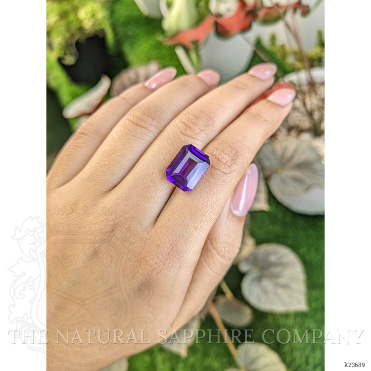 8.70 Ct. Purple Amethyst from Ceylon (Sri Lanka)