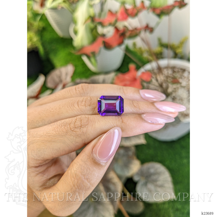 8.70 Ct. Purple Amethyst from Ceylon (Sri Lanka)