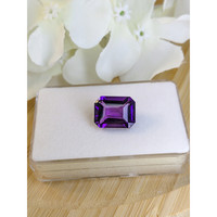 8.70 Ct. Purple Amethyst from Ceylon (Sri Lanka) Life Style