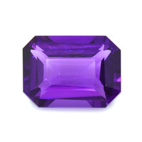 6.32 Ct.Tw. Emerald Cut Amethyst