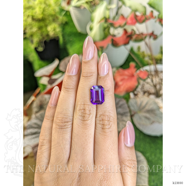 6.32 Ct. Purple Amethyst from Ceylon (Sri Lanka)