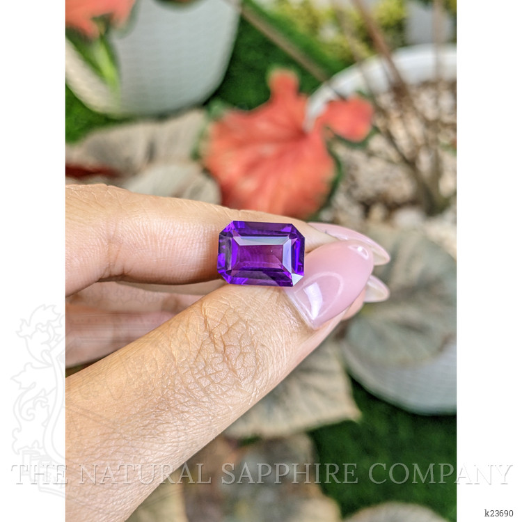 6.32 Ct. Purple Amethyst from Ceylon (Sri Lanka)