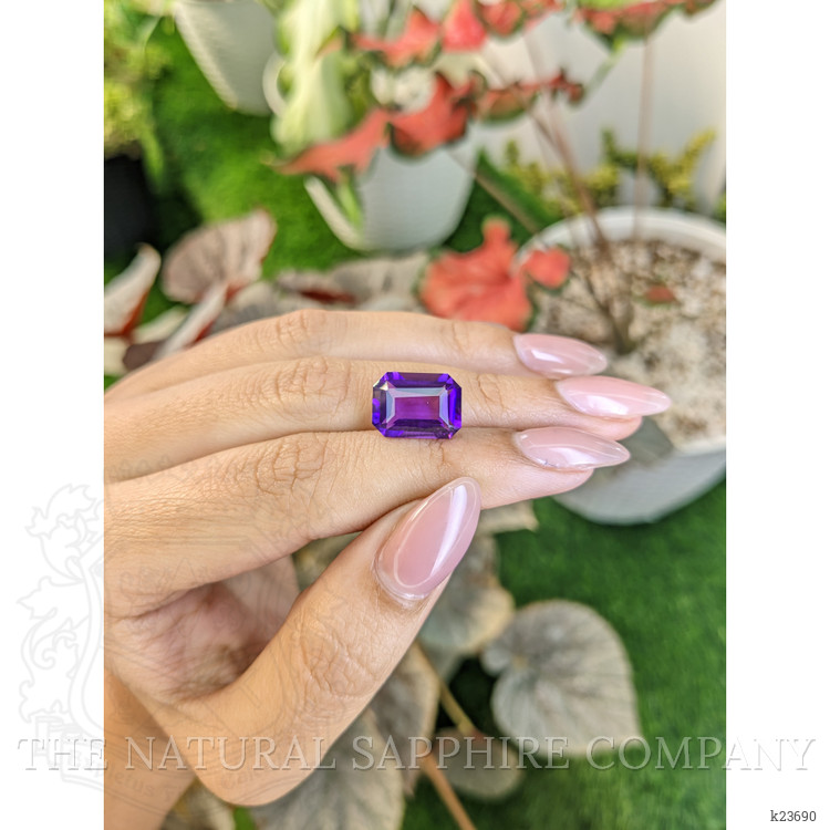 6.32 Ct. Purple Amethyst from Ceylon (Sri Lanka)