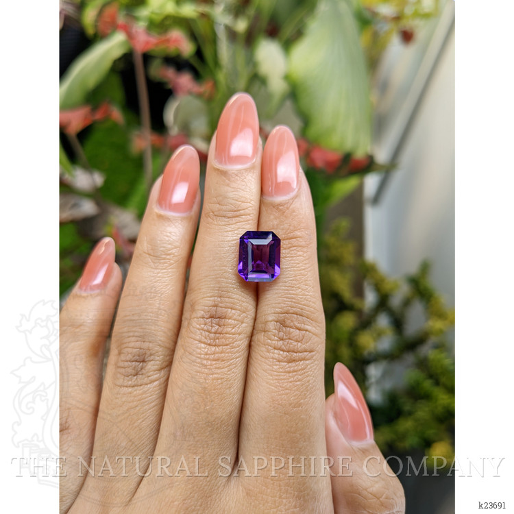 4.81 Ct. Purple Amethyst from Ceylon (Sri Lanka)