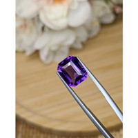 4.81 Ct. Purple Amethyst from Ceylon (Sri Lanka) Life Style