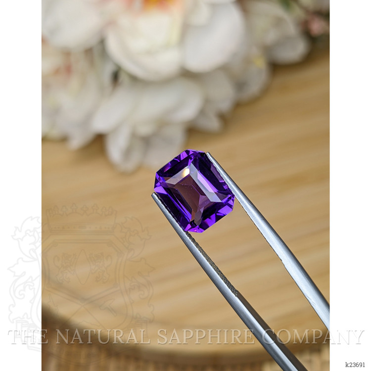 4.81 Ct. Purple Amethyst from Ceylon (Sri Lanka)