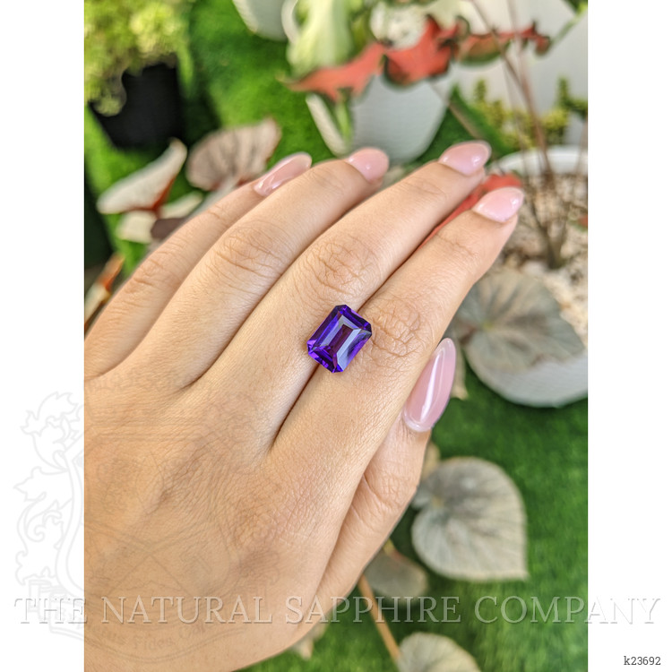 4.25 Ct. Purple Amethyst from Ceylon (Sri Lanka)