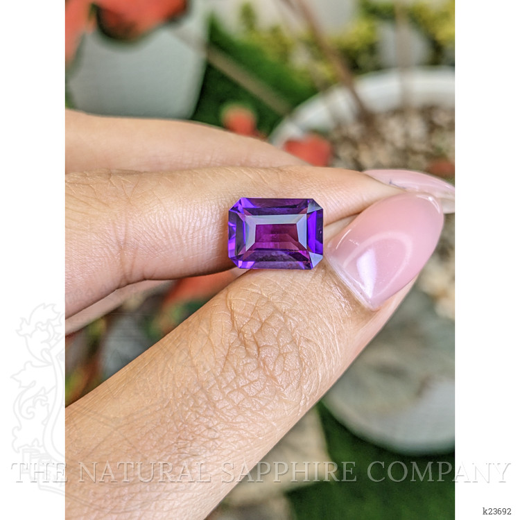 4.25 Ct. Purple Amethyst from Ceylon (Sri Lanka)