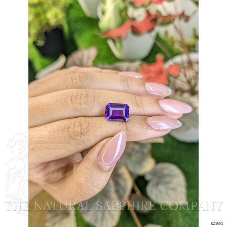 4.25 Ct. Purple Amethyst from Ceylon (Sri Lanka)