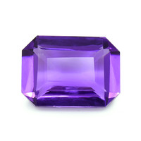5.33 Ct.Tw. Emerald Cut Amethyst